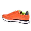 Zapatillas Sun68 AX zapatos Hombre modelo Tom Solid Naranja Cordón