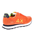Zapatillas Sun68 AX zapatos Hombre modelo Tom Solid Naranja Cordón