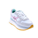 Zapatillas Sun68 AX zapatos Mujer modelo Big Stargirl Sponge Logo Blanco Cordón