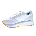 Zapatillas Sun68 AX zapatos Mujer modelo Big Stargirl Sponge Logo Blanco Cordón