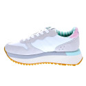 Zapatillas Sun68 AX zapatos Mujer modelo Big Stargirl Sponge Logo Blanco Cordón