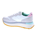 Zapatillas Sun68 AX zapatos Mujer modelo Big Stargirl Sponge Logo Blanco Cordón