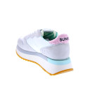 Zapatillas Sun68 AX zapatos Mujer modelo Big Stargirl Sponge Logo Blanco Cordón