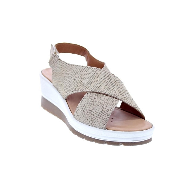 Sandalias Igi zapatos Mujer modelo 5667333 Beige Velcro