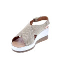 Sandalias Igi zapatos Mujer modelo 5667333 Beige Velcro