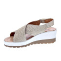 Sandalias Igi zapatos Mujer modelo 5667333 Beige Velcro