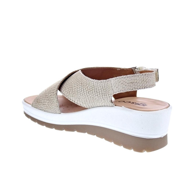 Sandalias Igi zapatos Mujer modelo 5667333 Beige Velcro