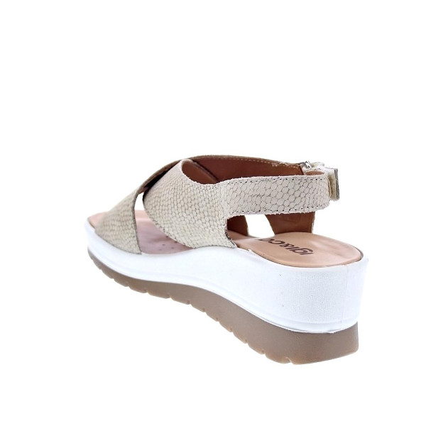 Sandalias Igi zapatos Mujer modelo 5667333 Beige Velcro