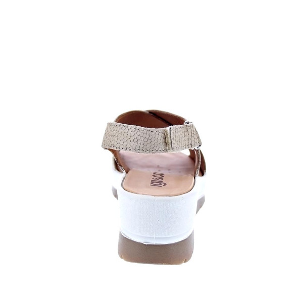 Sandalias Igi zapatos Mujer modelo 5667333 Beige Velcro