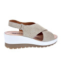 Sandalias Igi zapatos Mujer modelo 5667333 Beige Velcro