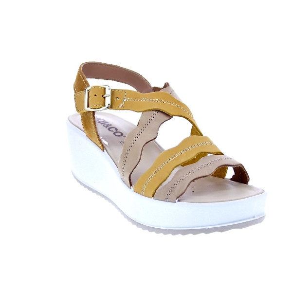 Sandalias Igi zapatos Mujer modelo 5668533 Beige Hebilla