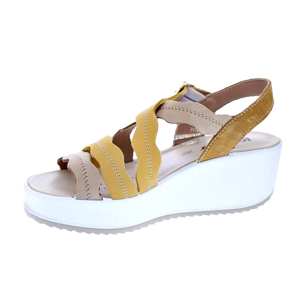 Sandalias Igi zapatos Mujer modelo 5668533 Beige Hebilla