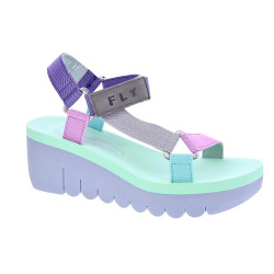 Sandalias Fly London zapatos Mujer modelo Yefa Verde Velcro 2