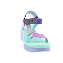 Sandalias Fly London zapatos Mujer modelo Yefa Verde Velcro