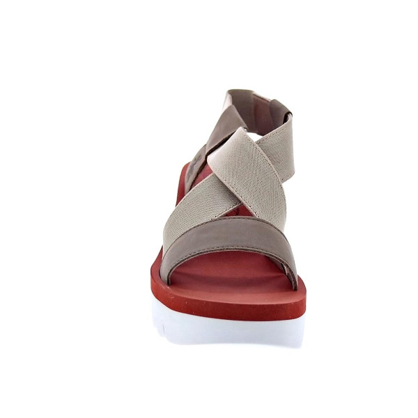 Sandalias Fly London zapatos Mujer modelo Yabi Beige Elástico