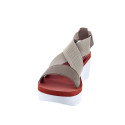 Sandalias Fly London zapatos Mujer modelo Yabi Beige Elástico
