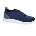 Zapatillas Geox zapatos Hombre modelo Spherica Azul Cordón