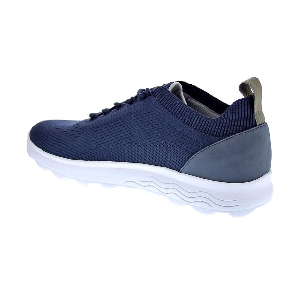 Zapatillas Geox zapatos Hombre modelo Spherica Azul Cordón