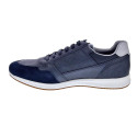 Zapatillas Geox zapatos Hombre modelo Avery Azul Cordón