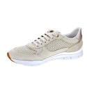 Zapatillas Geox zapatos Mujer modelo Sukie Beige Cordón