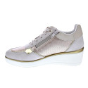 Zapatillas Geox zapatos Mujer modelo Ilde Beige Cordón