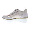 Zapatillas Geox zapatos Mujer modelo Ilde Beige Cordón