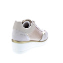 Zapatillas Geox zapatos Mujer modelo Ilde Beige Cordón