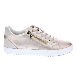 Zapatillas Geox zapatos Mujer modelo Blomiee Oro Cordón