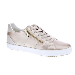 Zapatillas Geox zapatos Mujer modelo Blomiee Oro Cordón 2