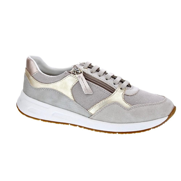 Zapatillas Geox zapatos Mujer modelo Bulmya Beige Cordón