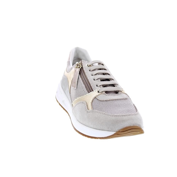 Zapatillas Geox zapatos Mujer modelo Bulmya Beige Cordón