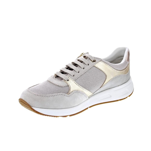 Zapatillas Geox zapatos Mujer modelo Bulmya Beige Cordón