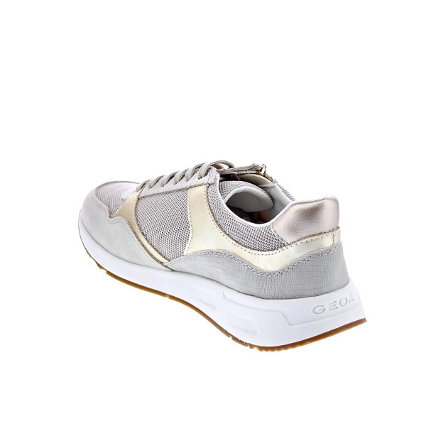Zapatillas Geox zapatos Mujer modelo Bulmya Beige Cordón