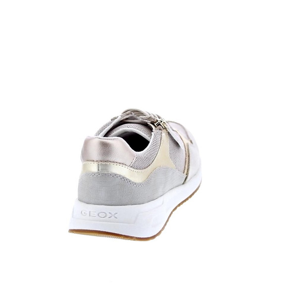 Zapatillas Geox zapatos Mujer modelo Bulmya Beige Cordón