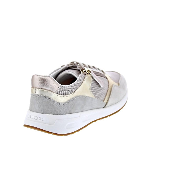 Zapatillas Geox zapatos Mujer modelo Bulmya Beige Cordón