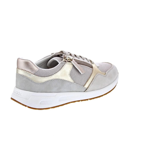 Zapatillas Geox zapatos Mujer modelo Bulmya Beige Cordón