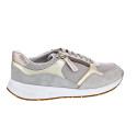 Zapatillas Geox zapatos Mujer modelo Bulmya Beige Cordón