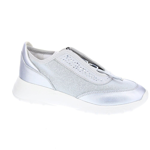 Zapatillas Geox zapatos Mujer modelo Alleniee Gris Elástico