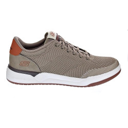 Zapatillas Skechers zapatos Hombre modelo Corliss Dorset Beige Cordón