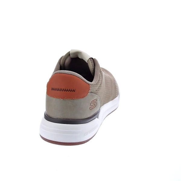 Zapatillas Skechers zapatos Hombre modelo Corliss Dorset Beige Cordón