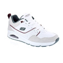 Zapatillas Skechers zapatos Hombre modelo Uno 183020 WGR Blanco Cordón