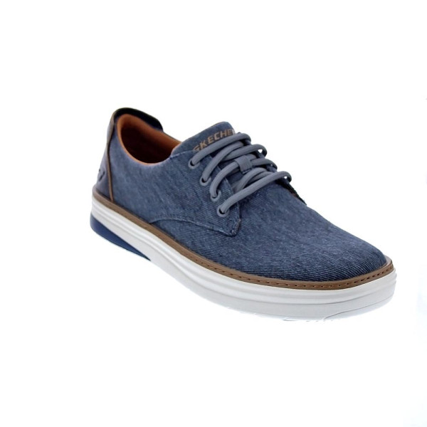 Zapatos Skechers zapatos Hombre modelo Hyland Ratner Azul Cordón