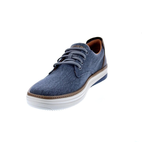 Zapatos Skechers zapatos Hombre modelo Hyland Ratner Azul Cordón