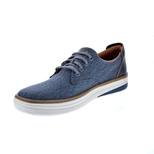Zapatos Skechers zapatos Hombre modelo Hyland Ratner Azul Cordón