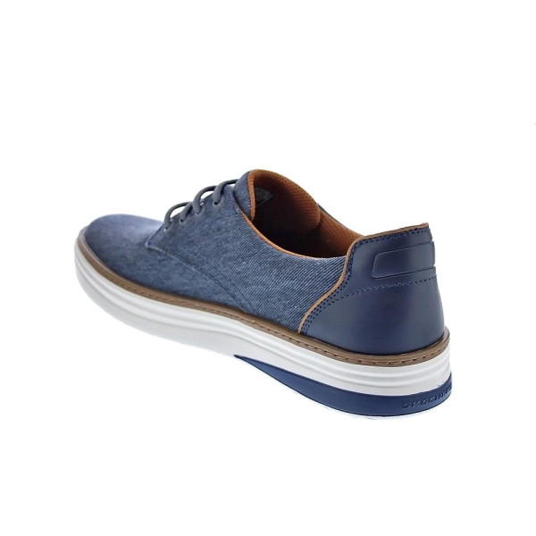 Zapatos Skechers zapatos Hombre modelo Hyland Ratner Azul Cordón