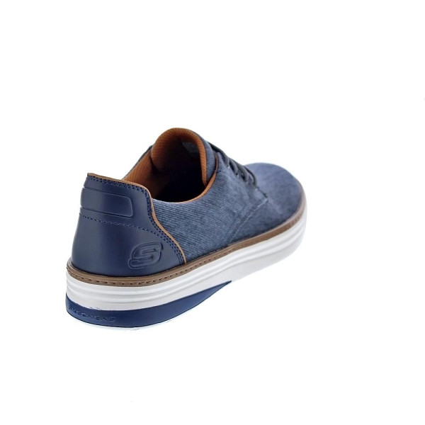 Zapatos Skechers zapatos Hombre modelo Hyland Ratner Azul Cordón