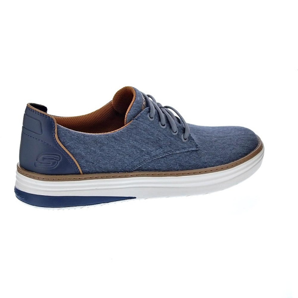 Zapatos Skechers zapatos Hombre modelo Hyland Ratner Azul Cordón