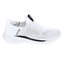 Zapatillas Skechers zapatos Hombre modelo Slip-ins Slade Quinto Blanco Elástico