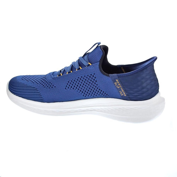 Zapatillas Skechers zapatos Hombre modelo Slip-ins Slade Quinto Azul Elástico