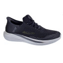 Zapatillas Skechers zapatos Hombre modelo Slip-ins Slade Quinto Negro Elástico